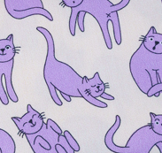 Pet Pop - CAT NAP - New Cotton Satin Webware
