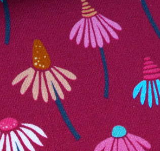 Queens United - DAISIES - New Cotton Satin Webware