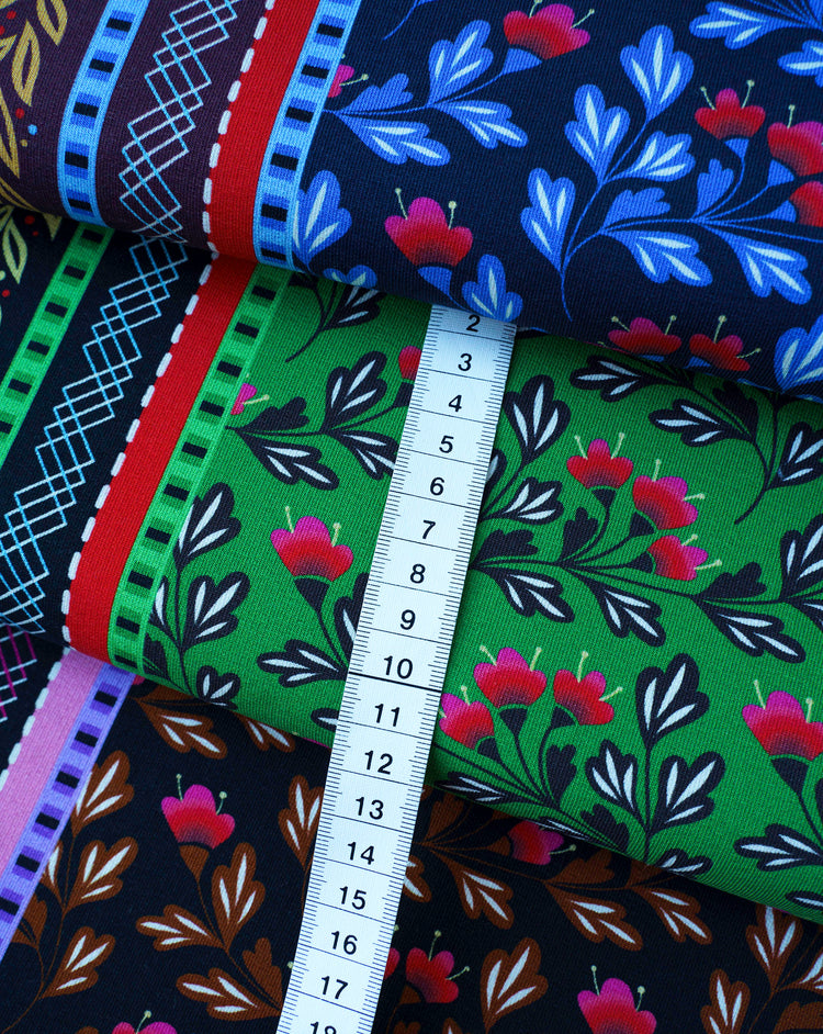 Bling Bling - BLUE BELL - New Cotton Satin Webware