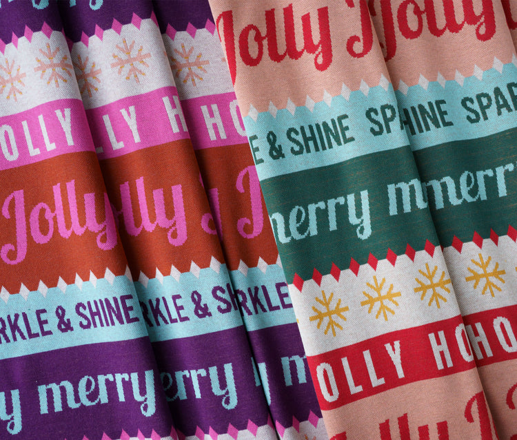 Holiday Mosaik - XMas 2026 - MERRY LINES - Jacquard
