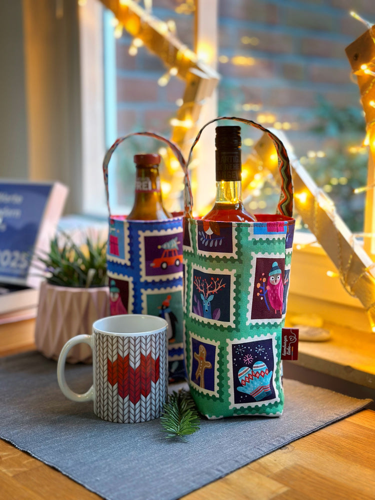 Christmas - FLASCHENTASCHE - Schnittmuster