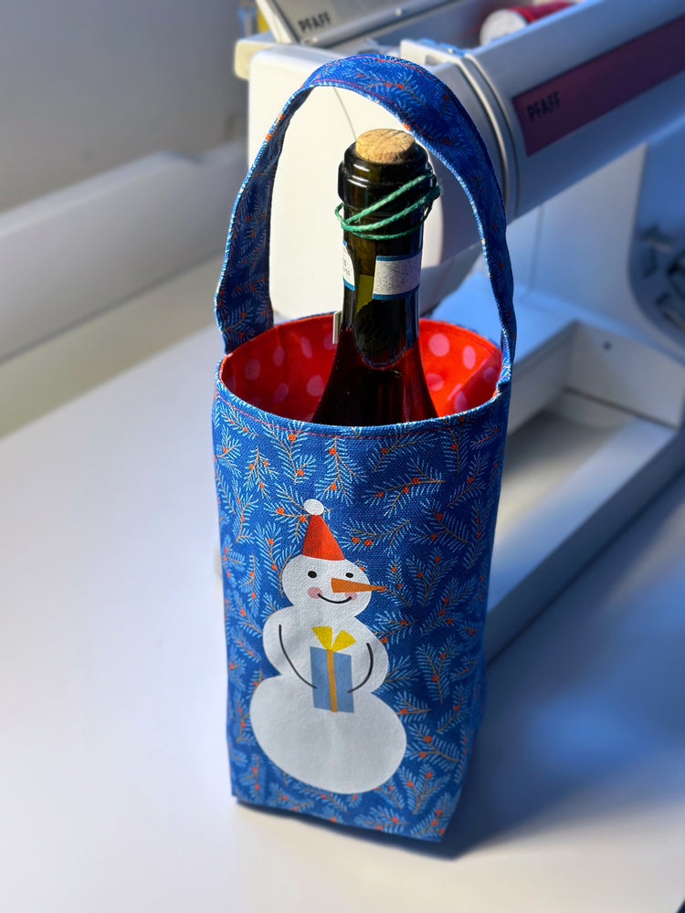 Christmas - FLASCHENTASCHE - Schnittmuster