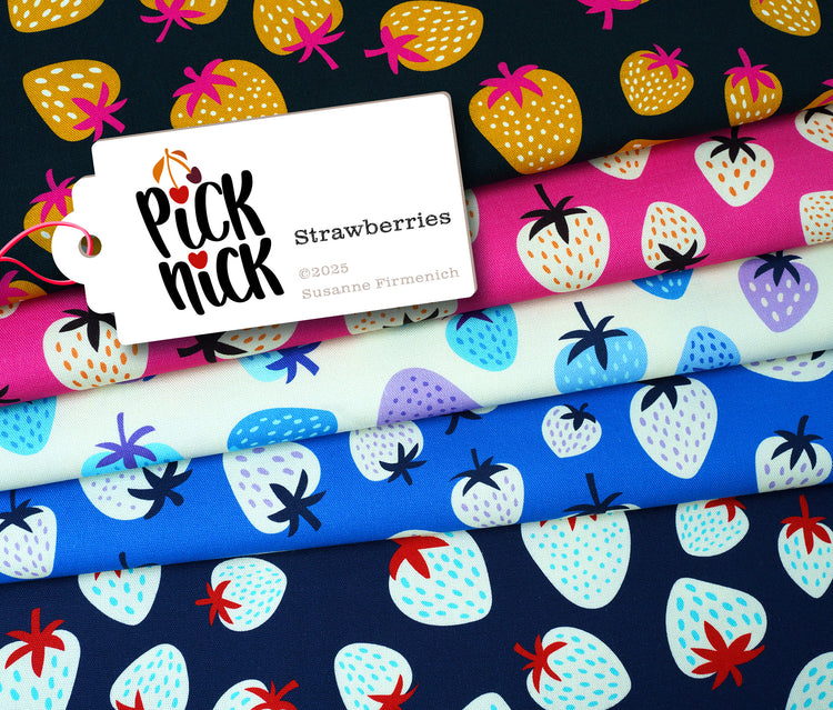 Picknick - STRAWBERRIES - Canvas