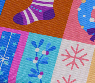 Holiday Mosaik - XMas 2026 - JOLLY THINGS - Canvas