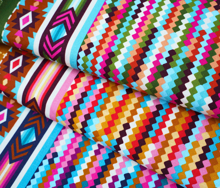 Western Fairy Tales - TRACKS - Cotton Musselin - Double Gauze