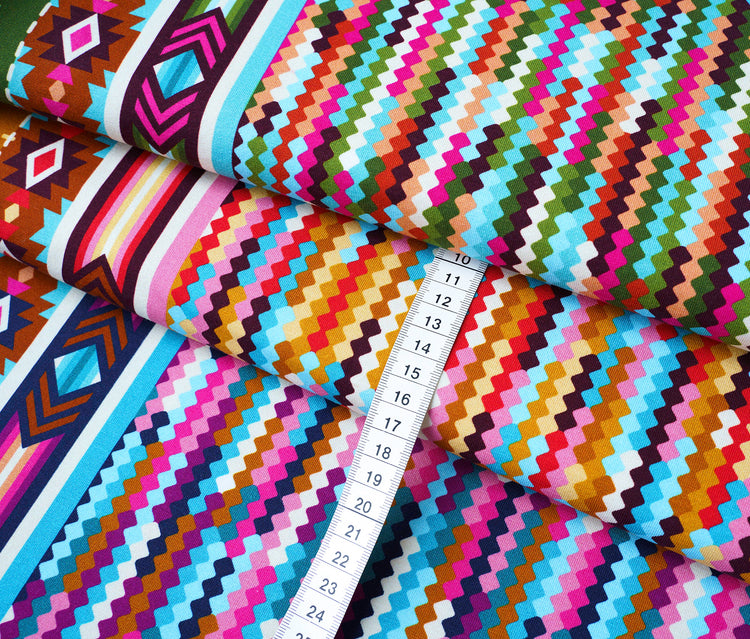 Western Fairy Tales - TRACKS - Cotton Musselin - Double Gauze