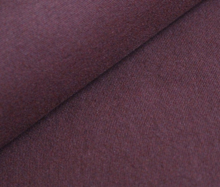 BIO BAUMWOLL SINGLE JERSEY -bordeaux- A18