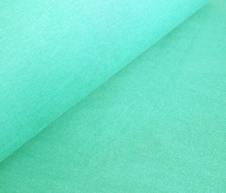 BIO BAUMWOLL SINGLE JERSEY -verdino- A70