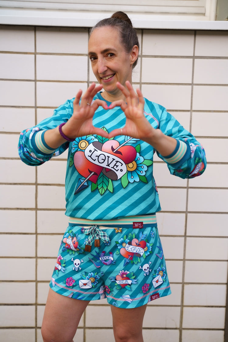 Ahoy - LOVE - Jersey Panel