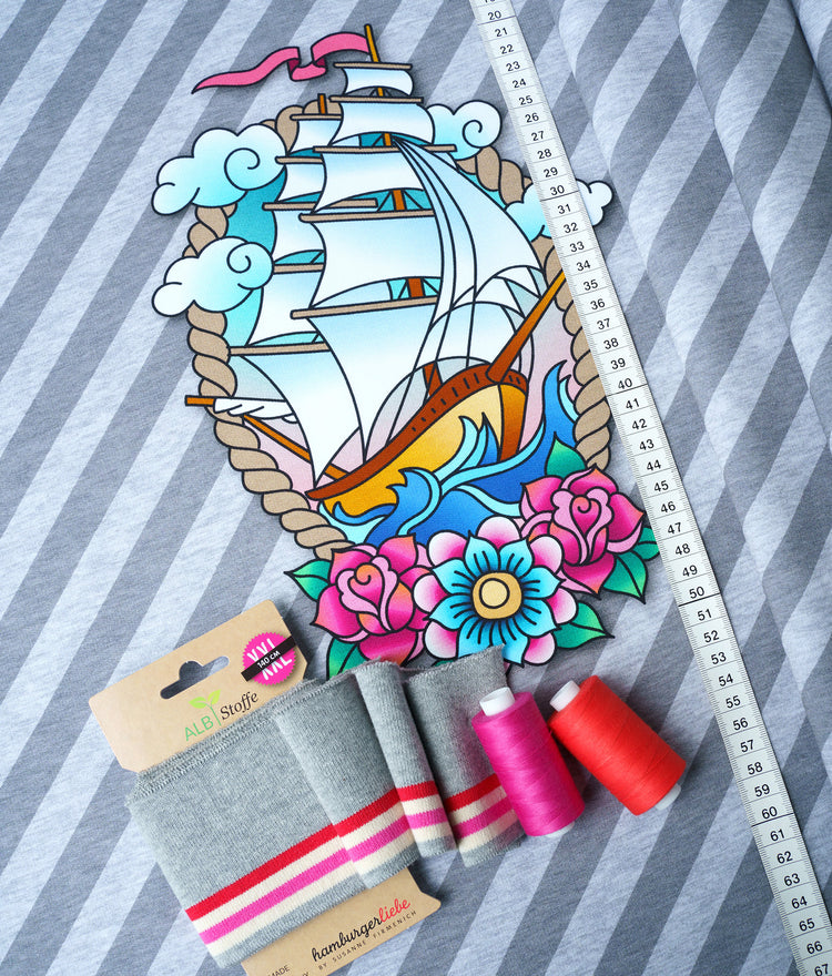 Ahoy - SAIL AWAY - Sweat Panel