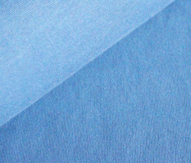 BIO BAUMWOLL SINGLE JERSEY -azzuro- A79