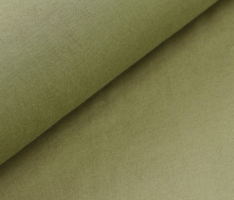 BIO BAUMWOLL SINGLE JERSEY -caccia- A88