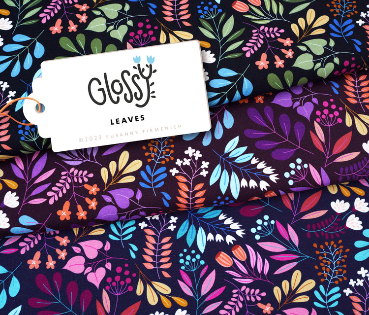 Glossy - LEAVES - Canvas