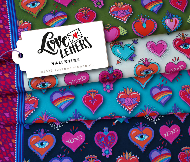 Love Letters - VALENTINE - Canvas