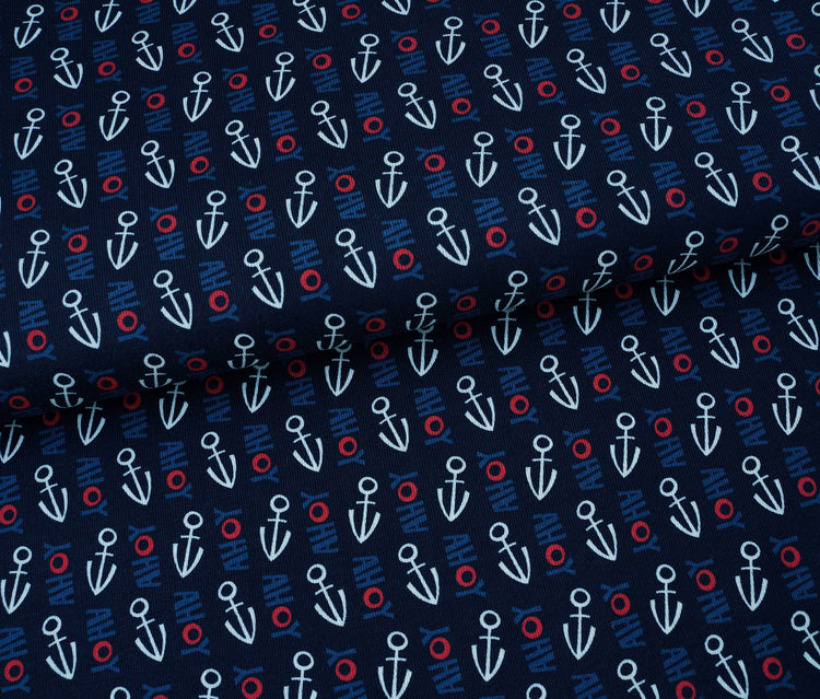 Sea Side - AHOY - Baumwoll Ripp