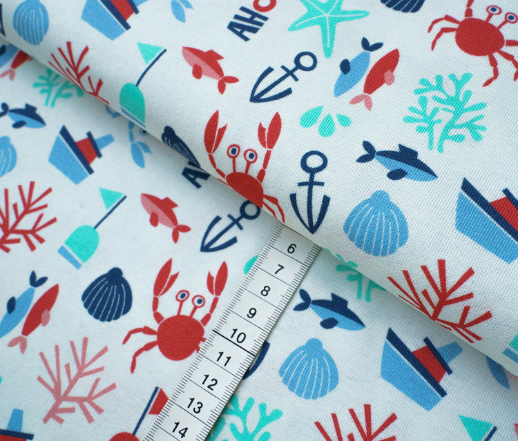 Sea Side - BEACHCOMBERS - Bio Baumwoll Ripp