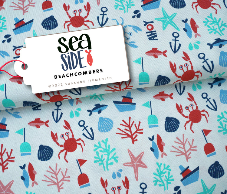 Sea Side - BEACHCOMBERS - Bio Baumwoll Ripp