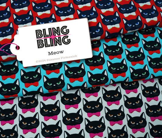 Bling Bling - MEOW - Canvas