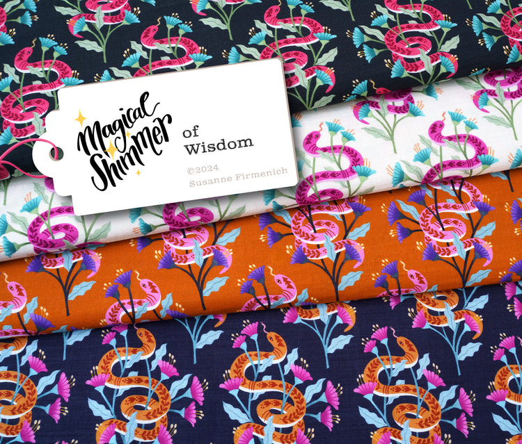 Magical Shimmer - OF WISDOM - Cotton Musselin - Double Gauze