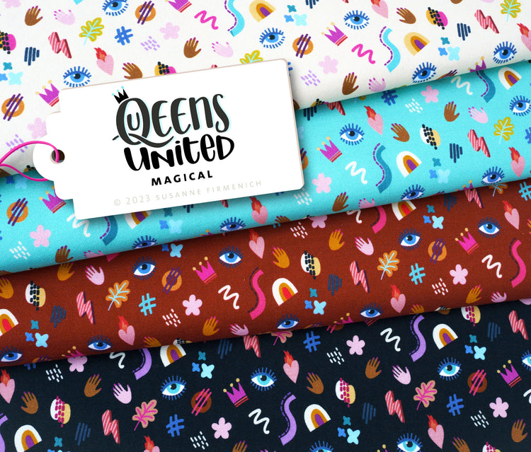 Queens United - Magical - Cotton Musselin - Double Gauze