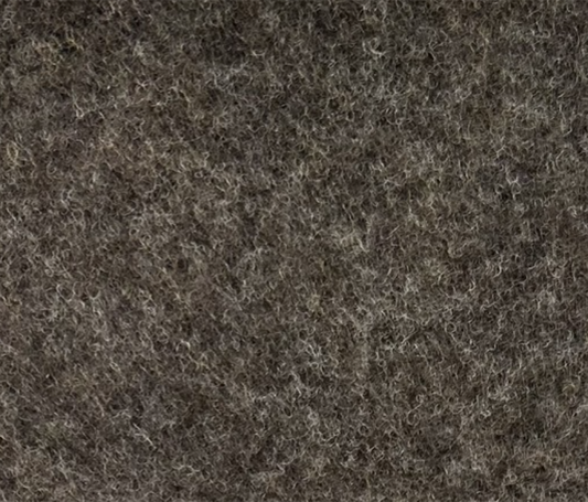 MERINO WOLLFLEECE dark brown melange