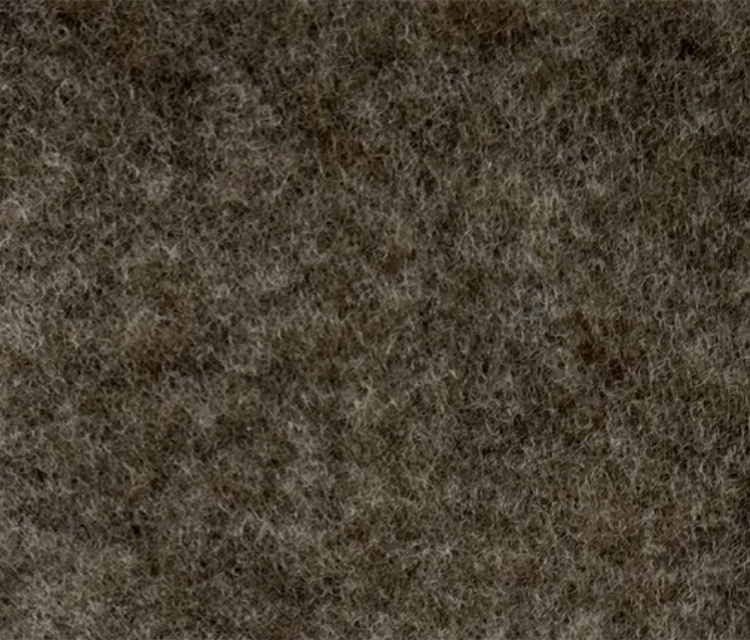 MERINO WOLLFLEECE medio brown melange